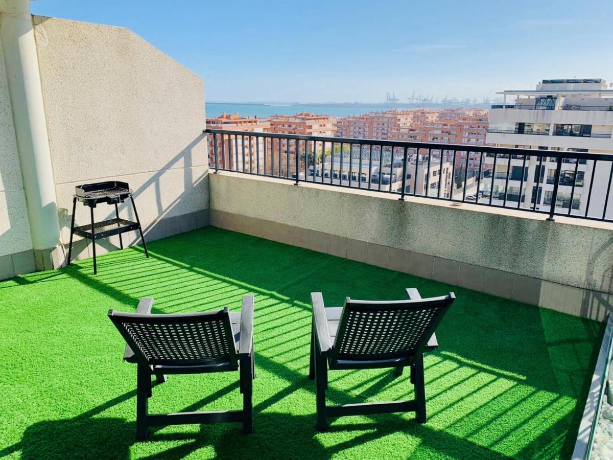 Non Stress Atico Duplex Con Vistas Al Mar Daire Valensiya Dış mekan fotoğraf