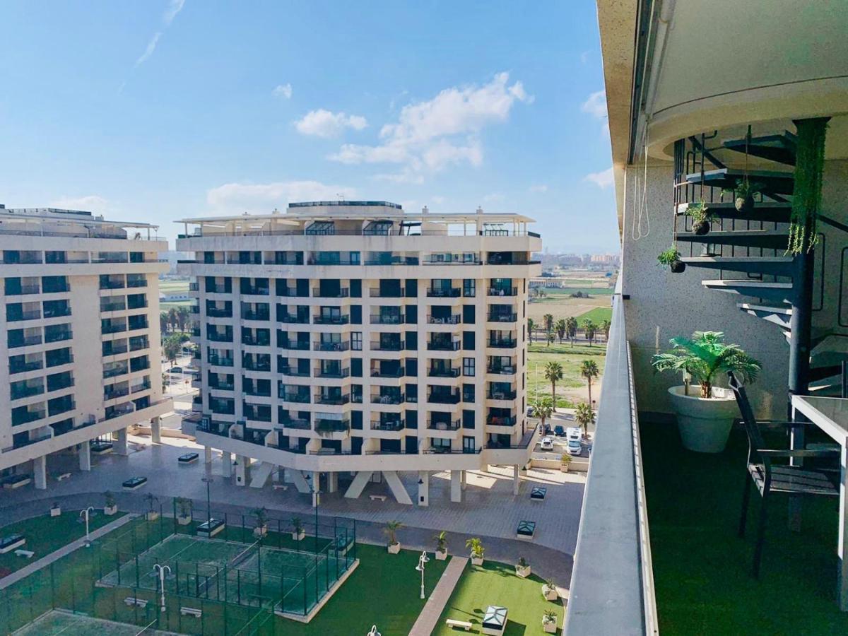 Non Stress Atico Duplex Con Vistas Al Mar Daire Valensiya Dış mekan fotoğraf