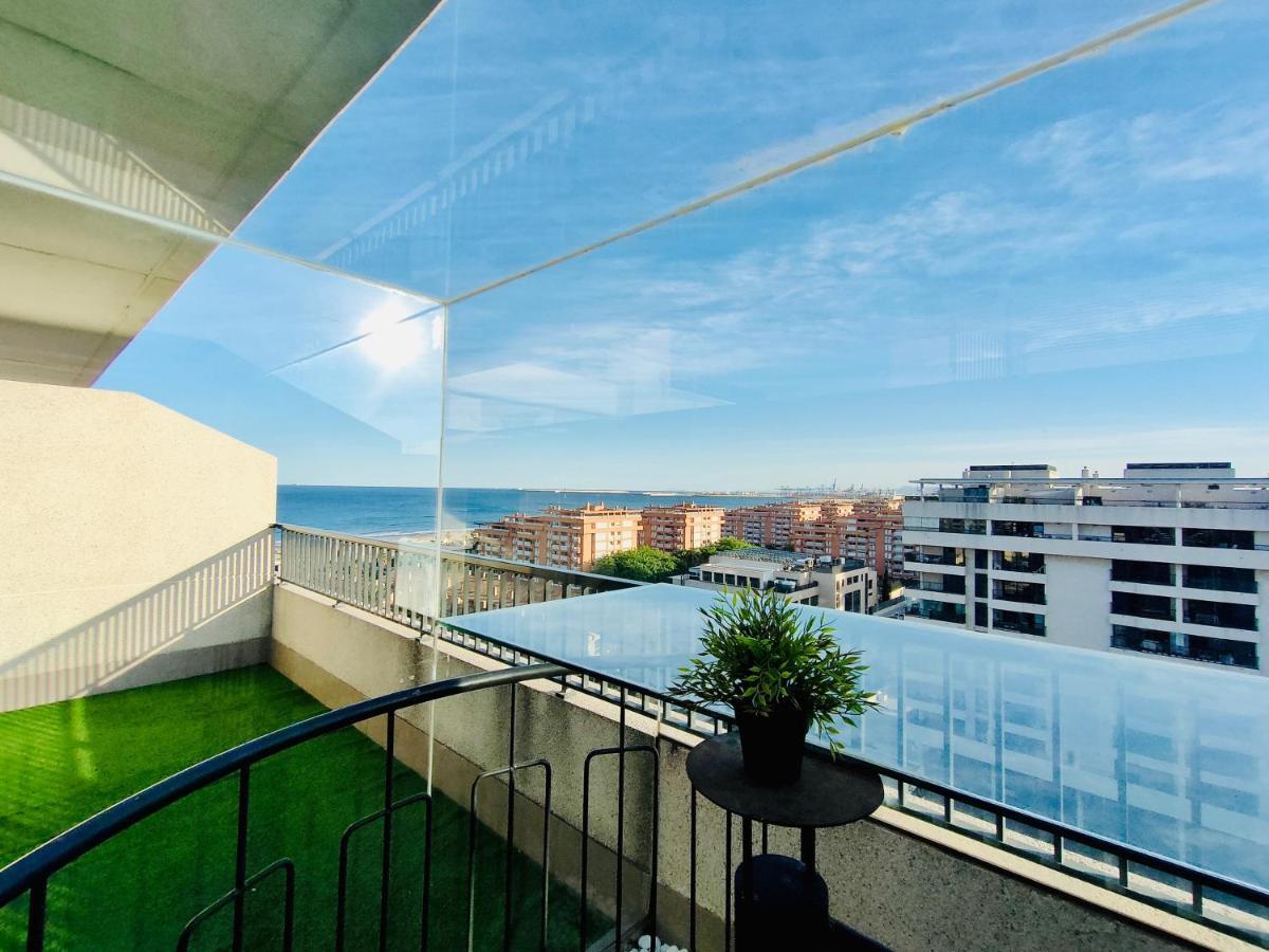 Non Stress Atico Duplex Con Vistas Al Mar Daire Valensiya Dış mekan fotoğraf